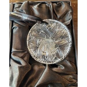 Waterford Times Square 2014 Crystal Ornament New Years Eve Ball Imagination Disk